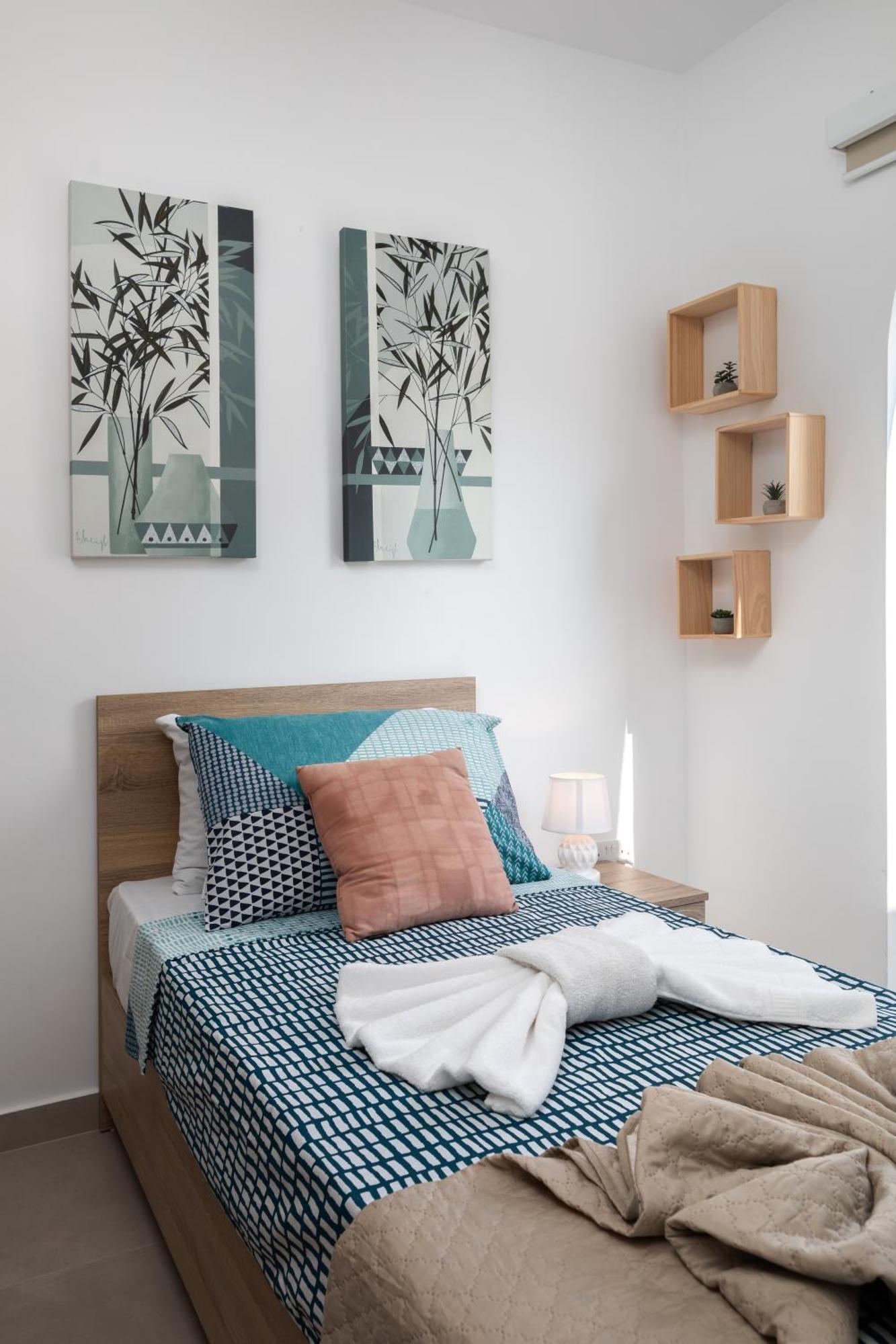 Modern 2Br Stylish Apartment With 2 Balconies - Close To St Julian'S & Sliema & Yacht Marina Pietà Eksteriør billede
